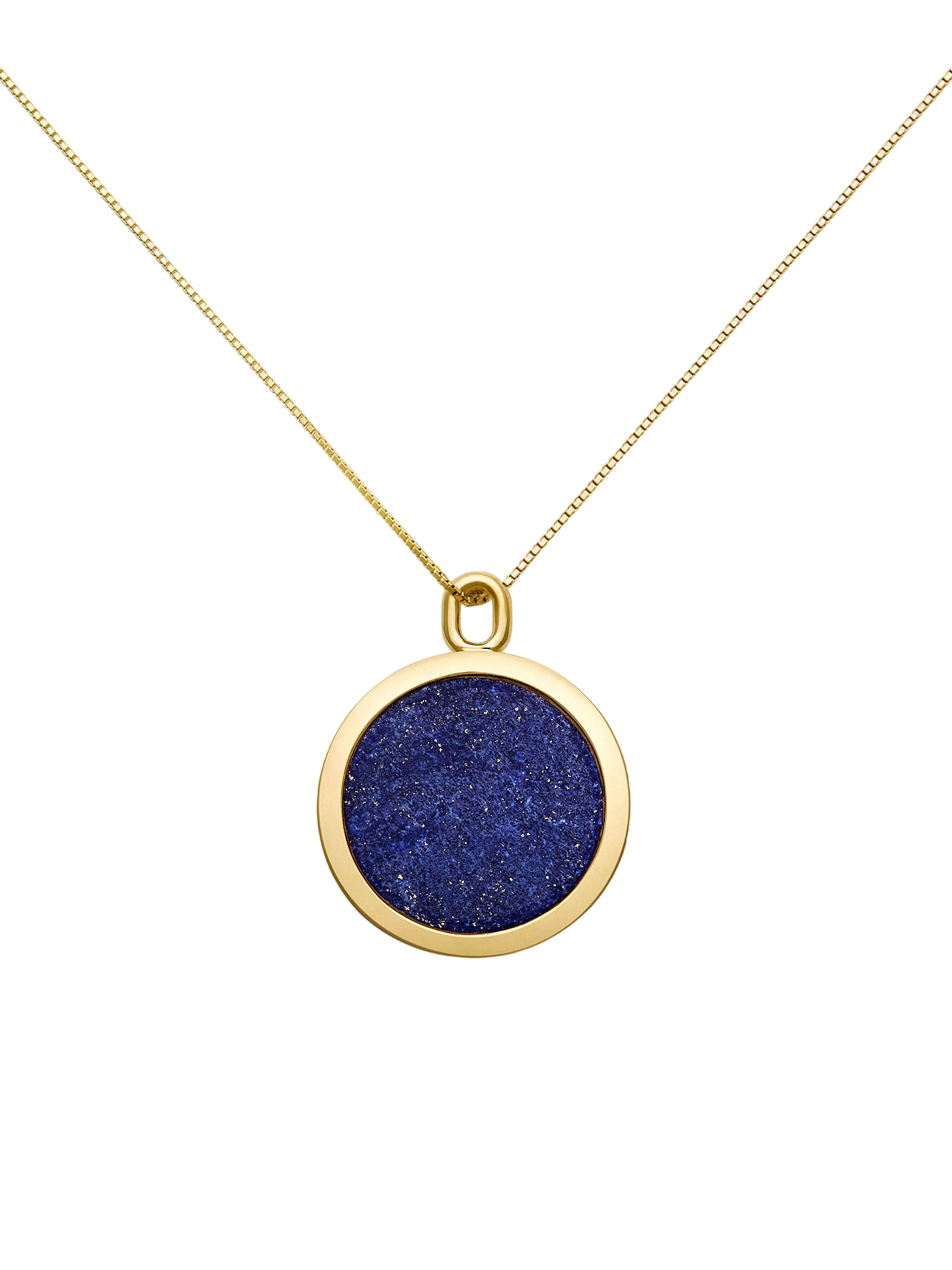 Nouveau réalisme necklace - lapis lazuli & gold vermeil